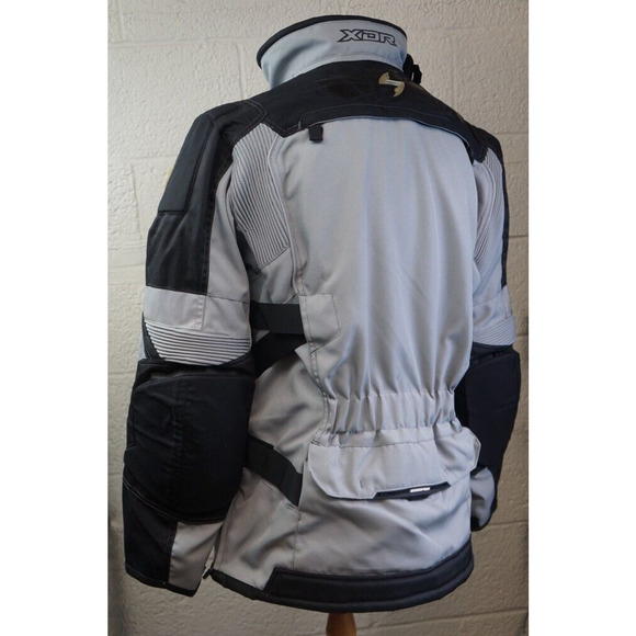 Scorpion XDR Mens Textile Motorcycle Jacket Black/Gray Size L - Picture 5 of 10